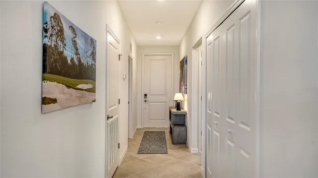 a view of a swimming pool with a yard