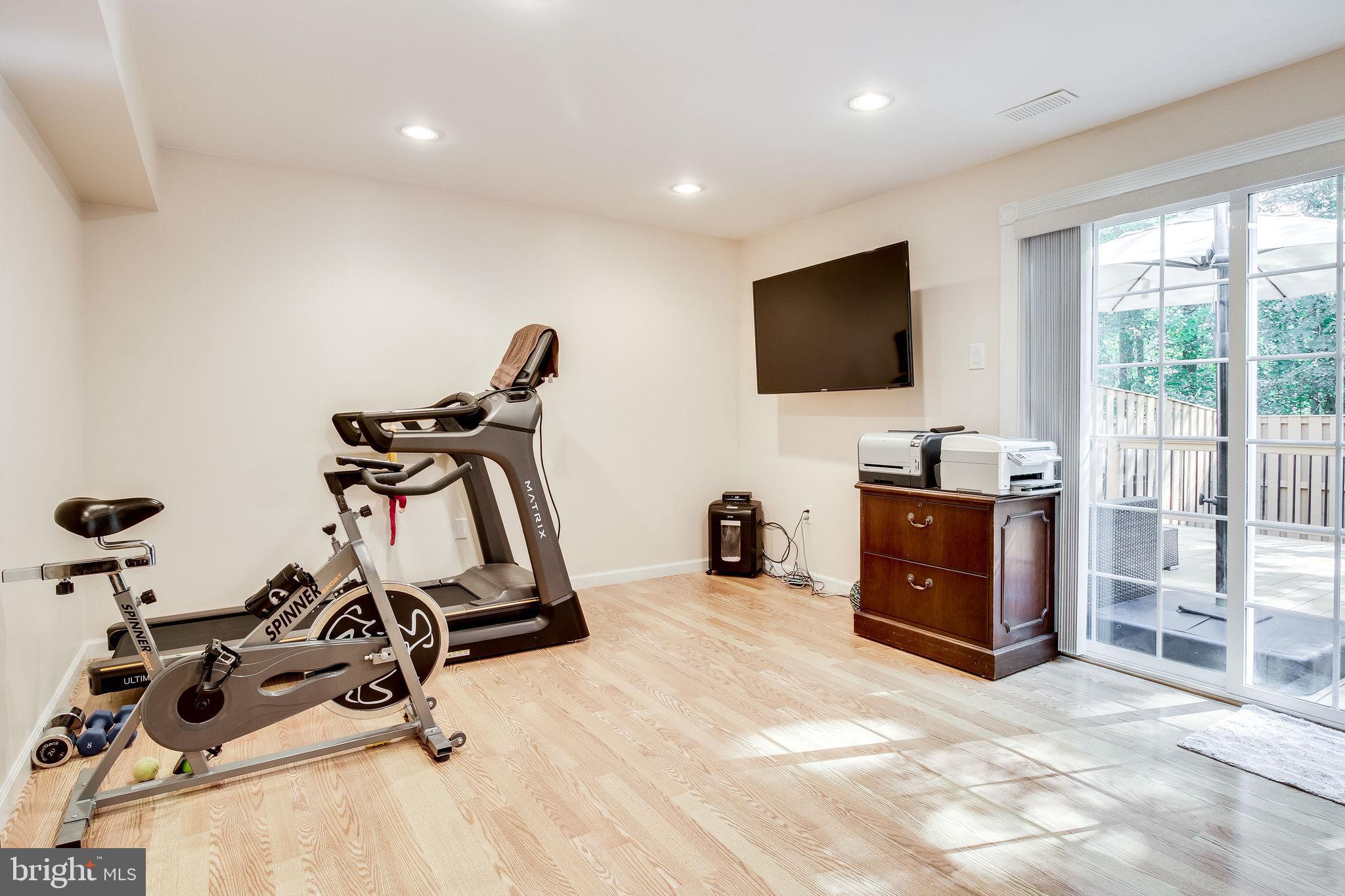 8180 Dark Den Circle Springfield, VA 22153 - Photo 23 of 30 Basement perfect for exercise