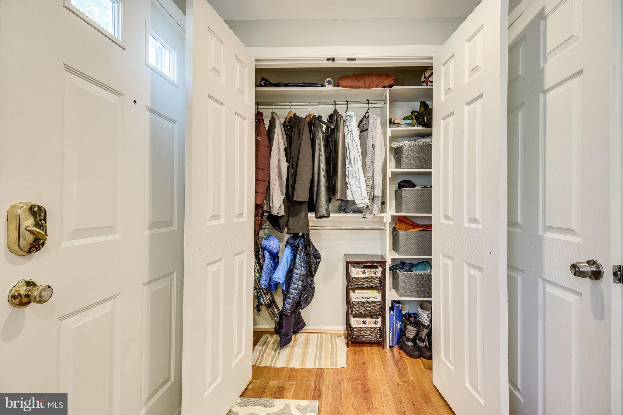8180 Dark Den Circle Springfield, VA 22153 - Photo 8 of 30 Front hall closet is designed with you in mind!