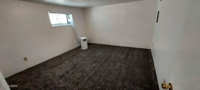 a view of a room with window