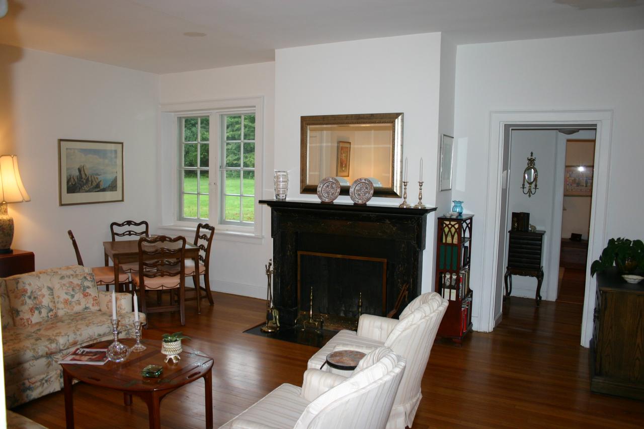 57 Main Street, Unit 2 Stockbridge, MA 01262 - Photo 2 of 5 Living room with Fireplace