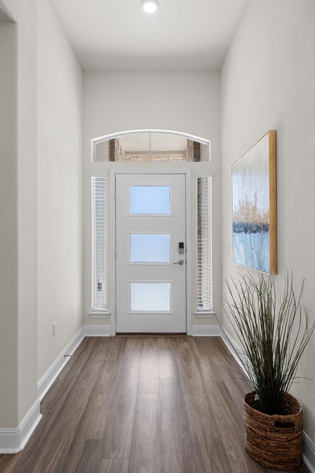 16804 Guido Cove Pflugerville, TX 78660 - Photo 5 of 38 Entrance foyer with dark wood-type flooring