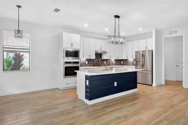 wooden floor in an empty room