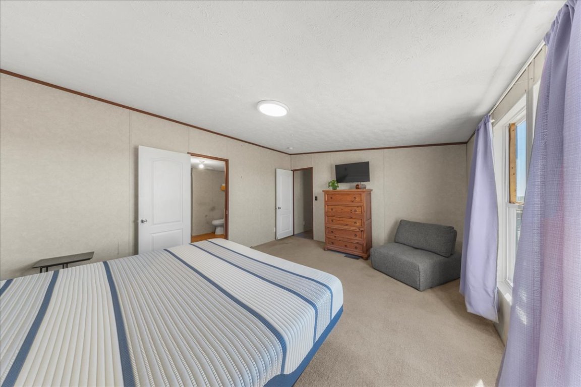 1307 Graef Road, Unit B Kyle, TX 78640 - Photo 37 of 40 a bedroom with a bed and couch