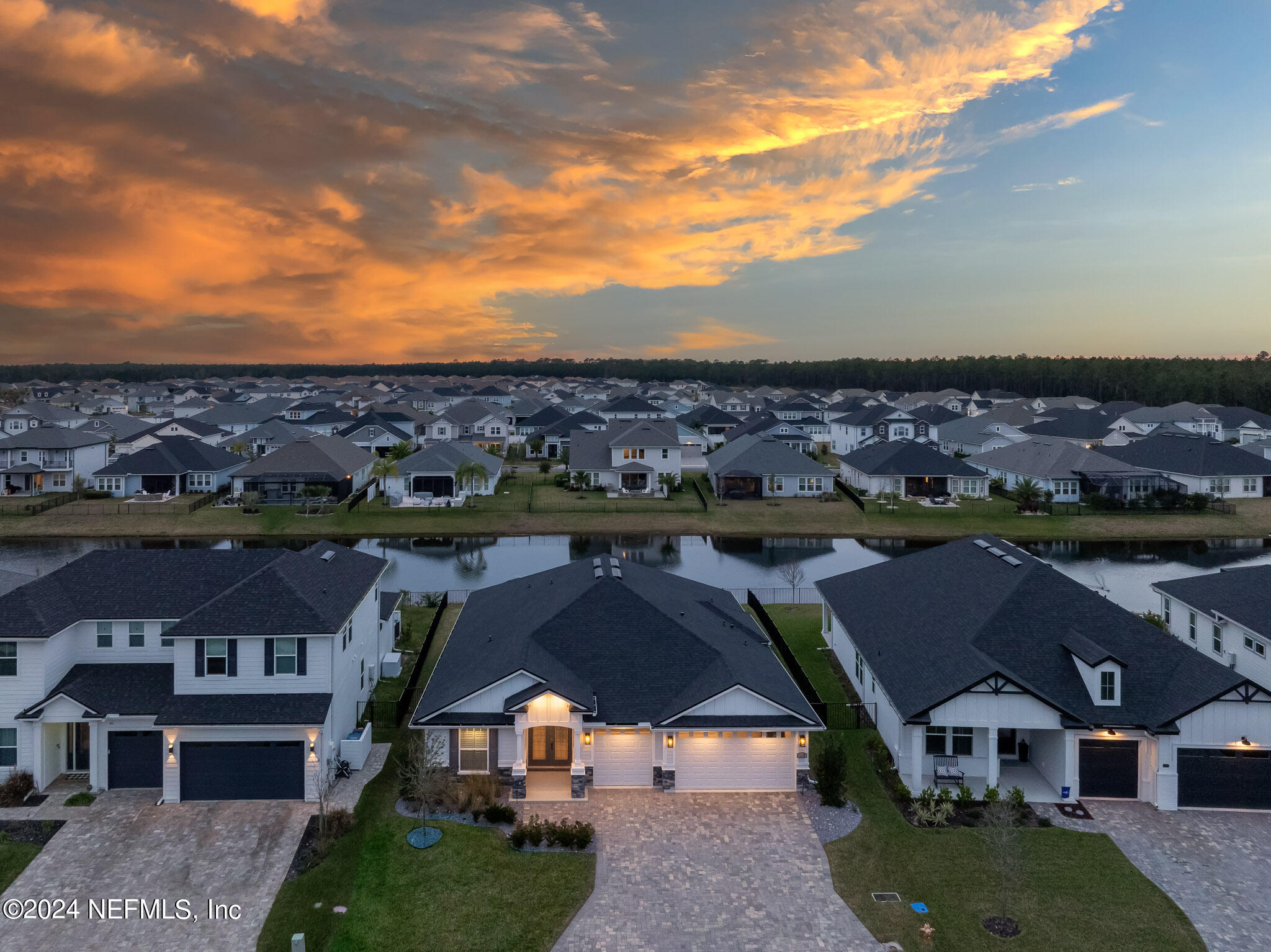 375 Silver Pine Drive St. Augustine, FL 32092 - Photo 2 of 84 an aerial view of multiple house
