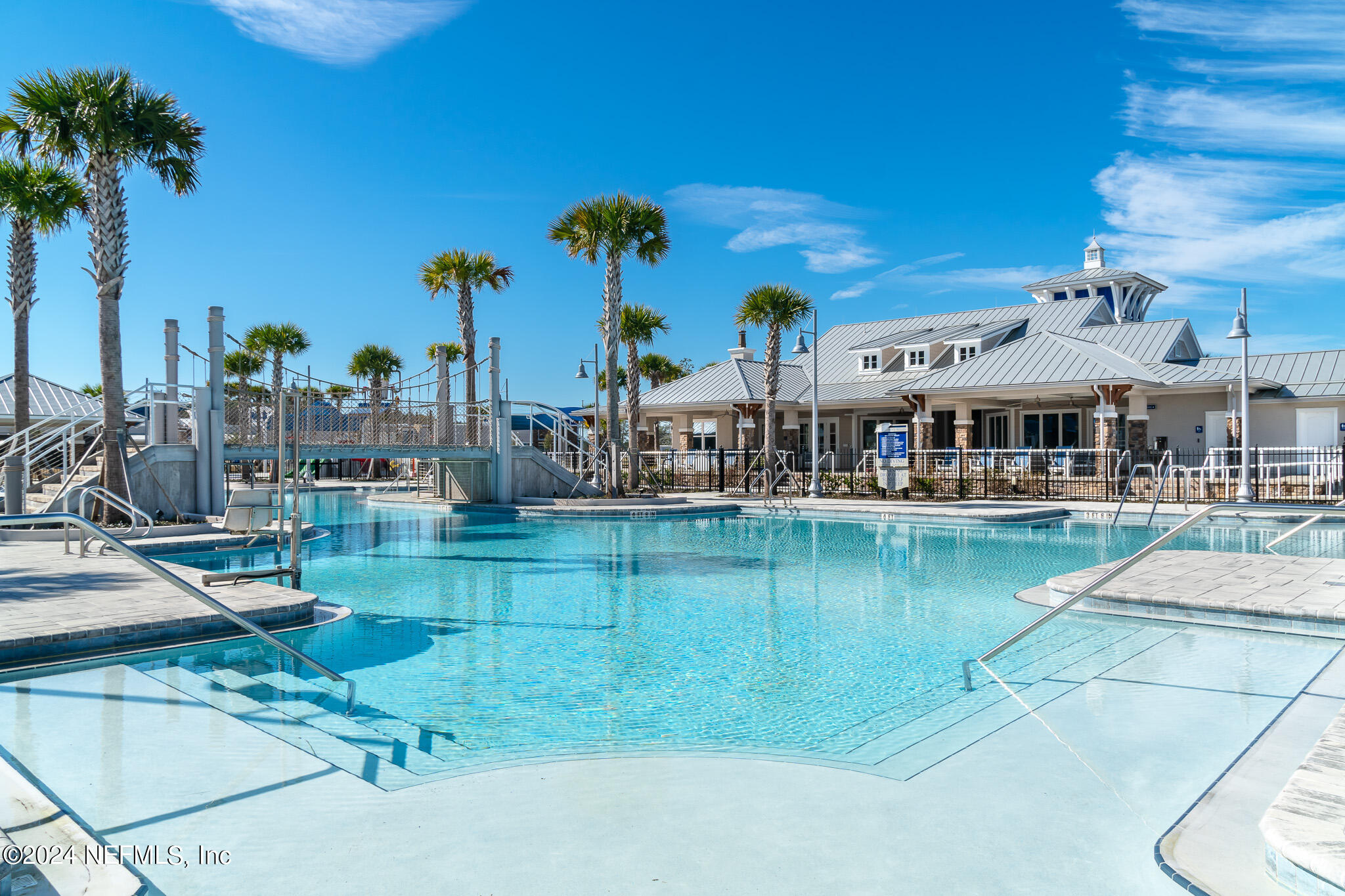 375 Silver Pine Drive St. Augustine, FL 32092 - Photo 72 of 84 a view of a swimming pool with outdoor seating