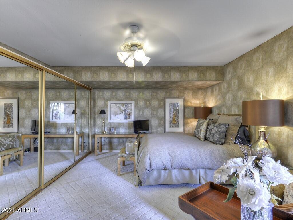 4446 East Camelback Road, Unit 109 Phoenix, AZ 85018 - Photo 12 of 29 016_Spacious Master Bedroom