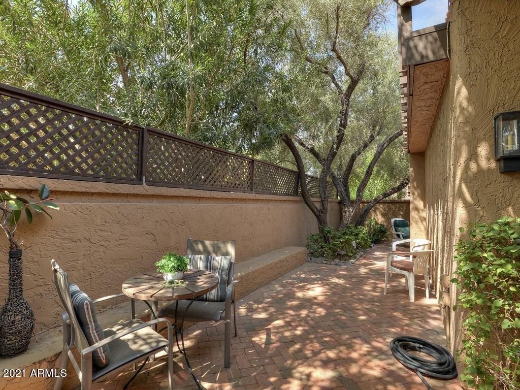 4446 East Camelback Road, Unit 109 Phoenix, AZ 85018 - Photo 24 of 29 Back Patio