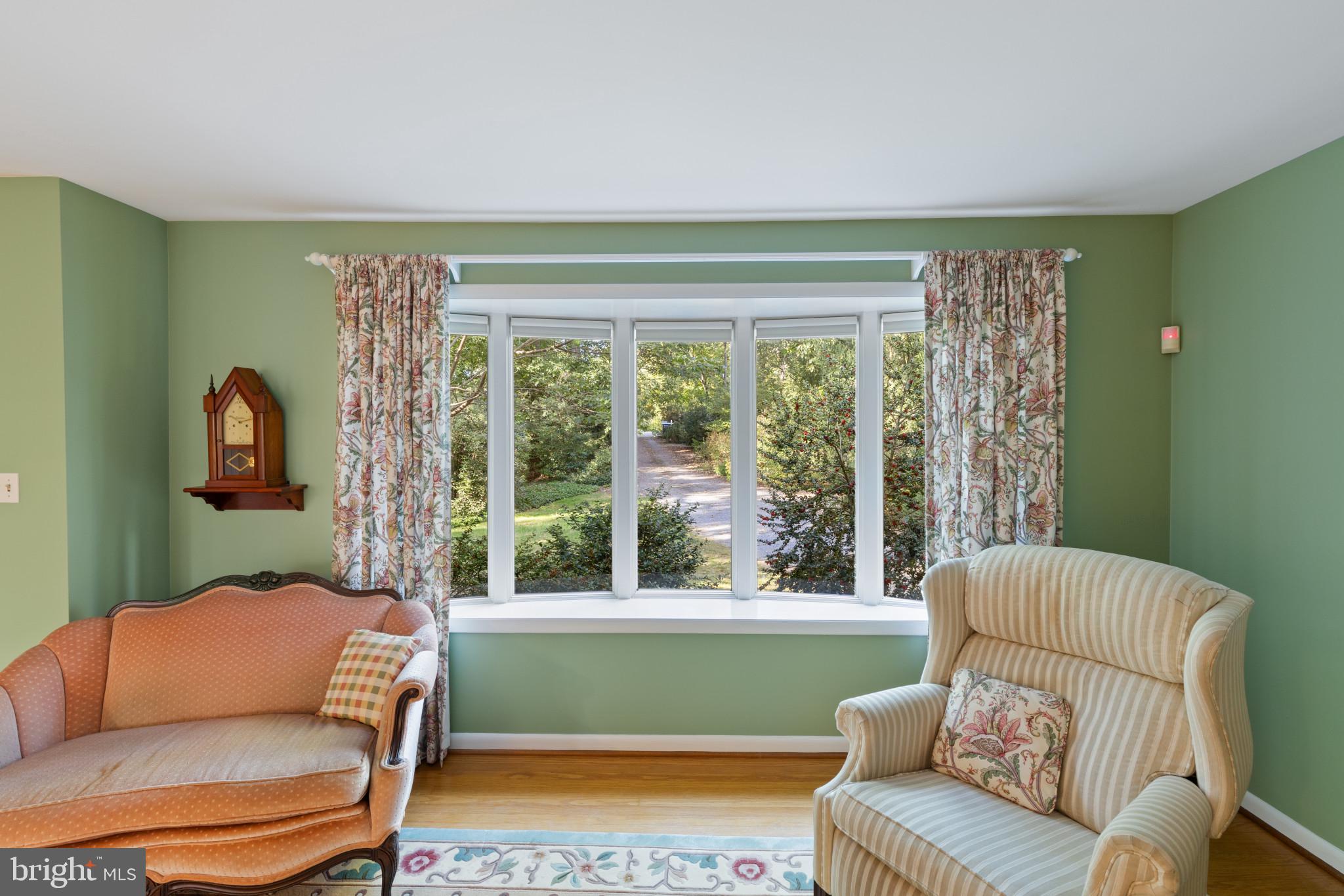 5901 Rustic Lane Elkridge, MD 21075 - Photo 12 of 47 Living Room with Large Bay Window