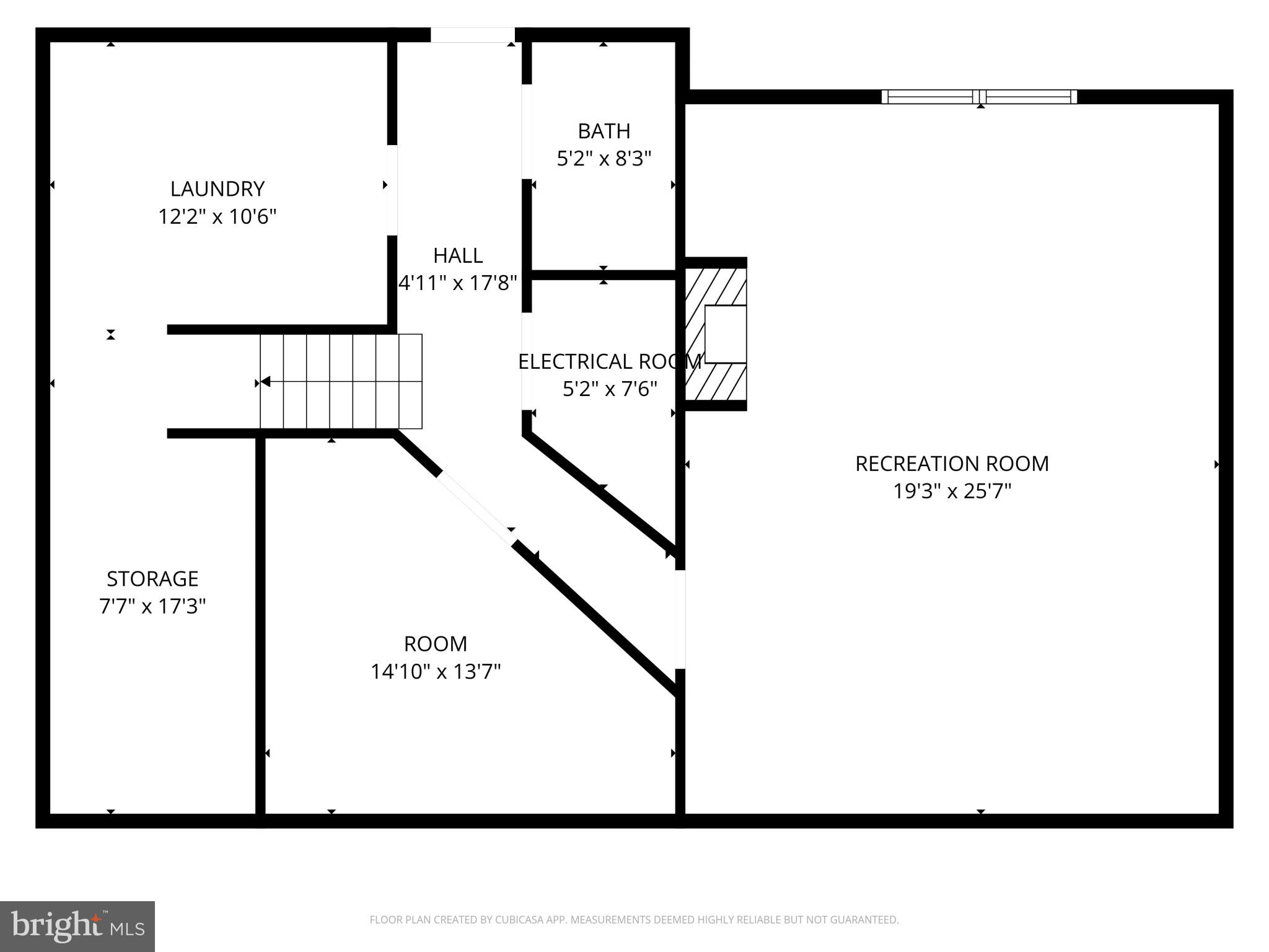 5901 Rustic Lane Elkridge, MD 21075 - Photo 46 of 47 Lower Level Floorplan