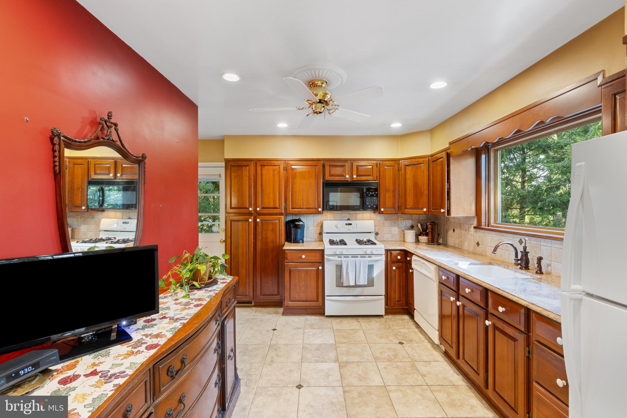 Upgraded Counters and Tile Flooring