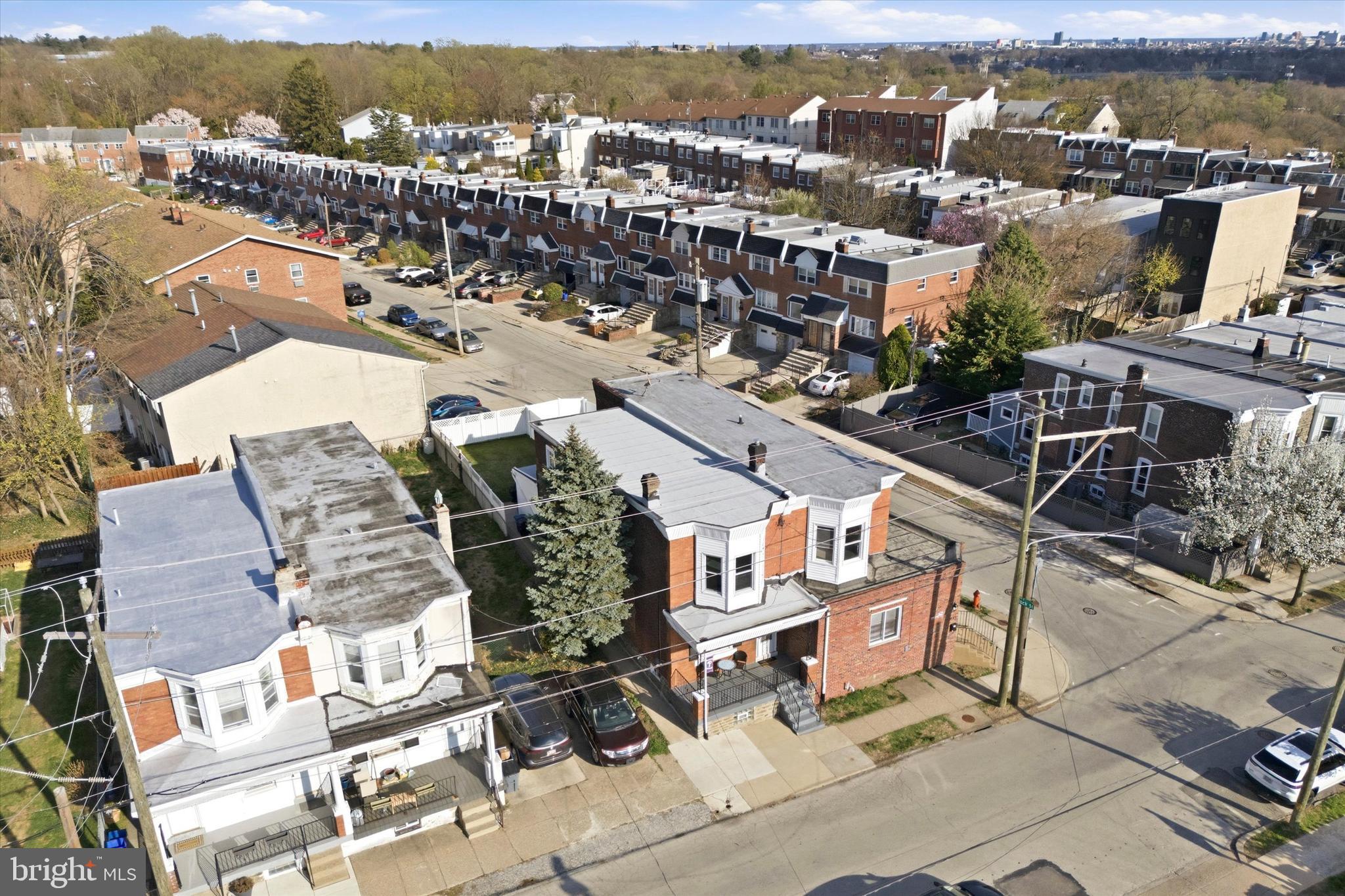 425 Righter Street Philadelphia, PA 19128 - Photo 29 of 35 an aerial view of a city with mountains