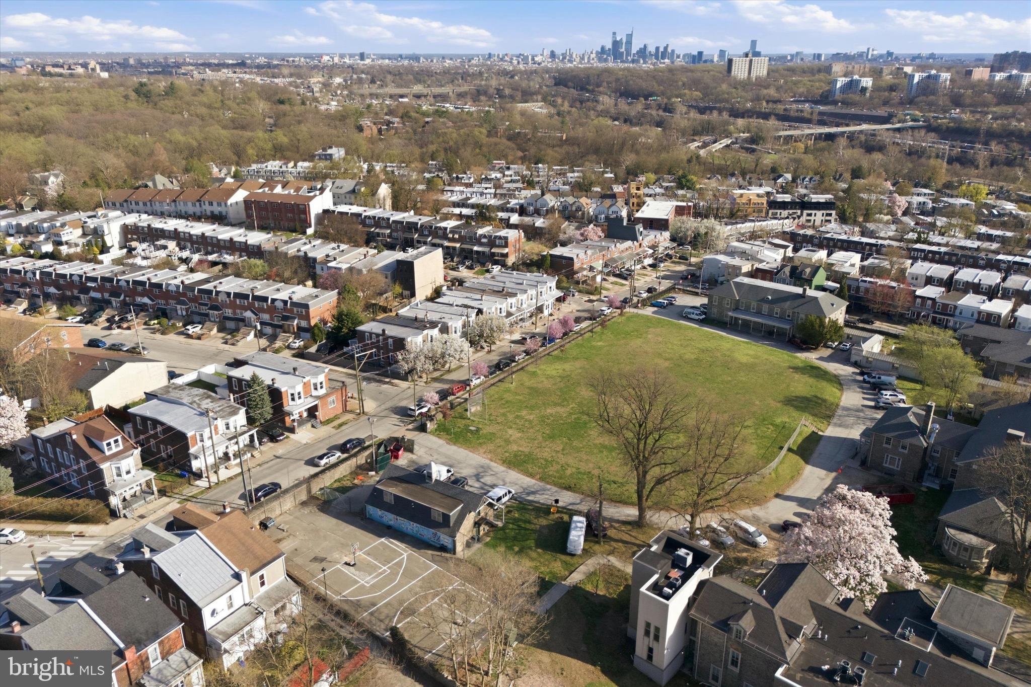 425 Righter Street Philadelphia, PA 19128 - Photo 35 of 35 an aerial view of residential houses with outdoor space