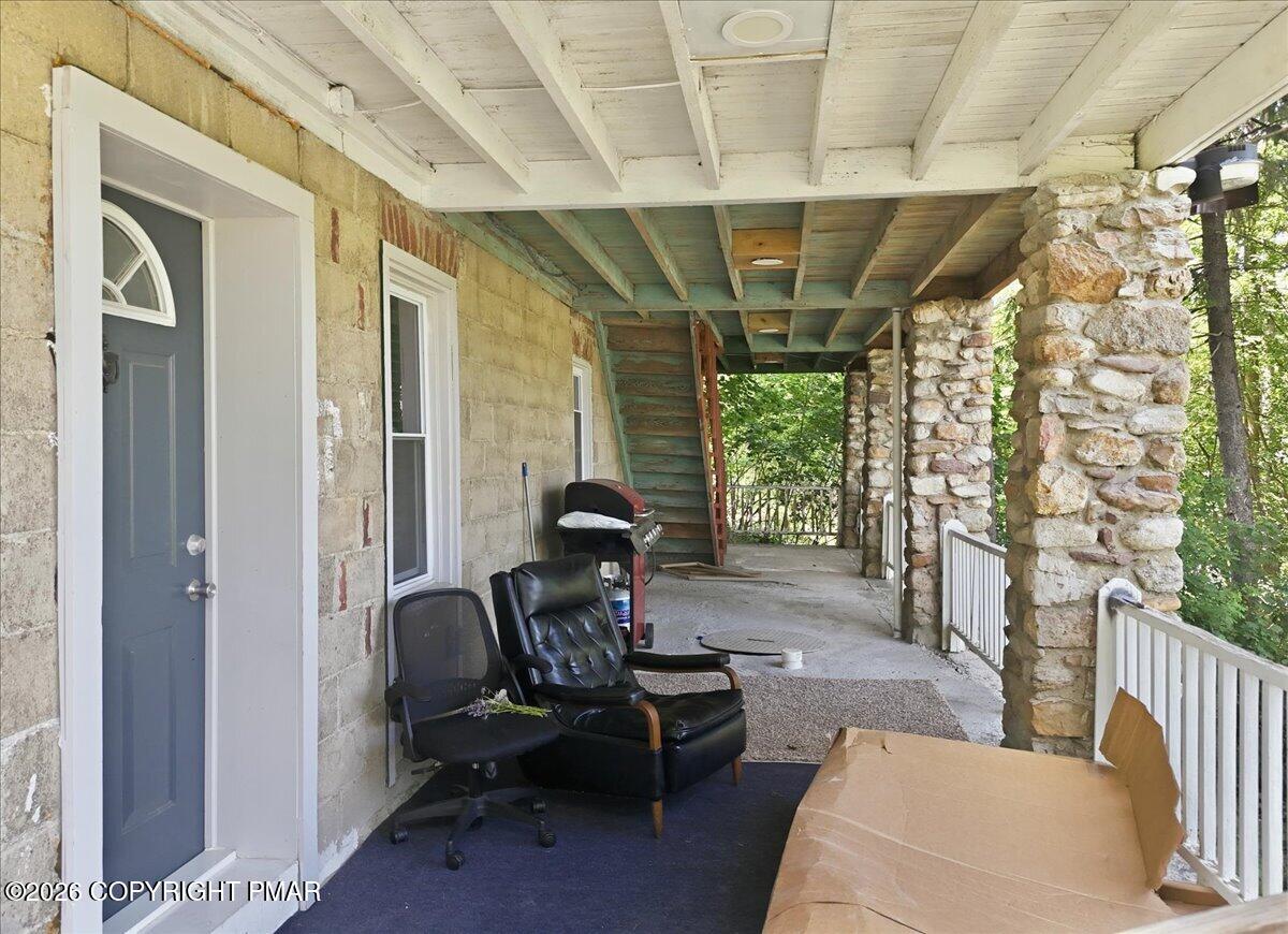 122 Cross Road Saylorsburg, PA 18353 - Photo 18 of 38 Lower Level Porch