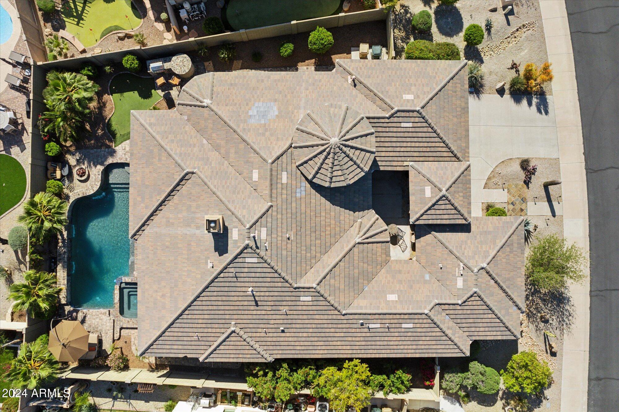 18095 West Narramore Road Goodyear, AZ 85338 - Photo 39 of 48 Overhead of backyard