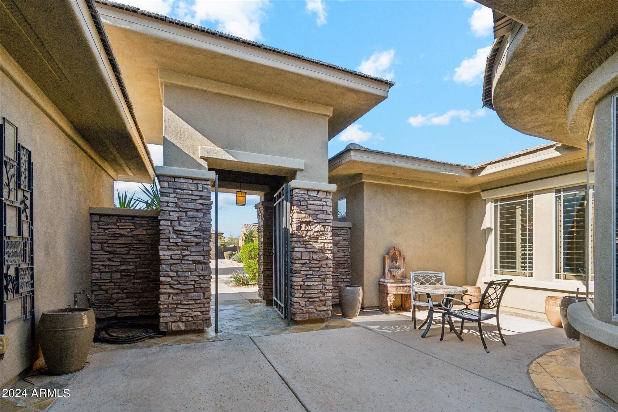 18095 West Narramore Road Goodyear, AZ 85338 - Photo 9 of 48 Private courtyard