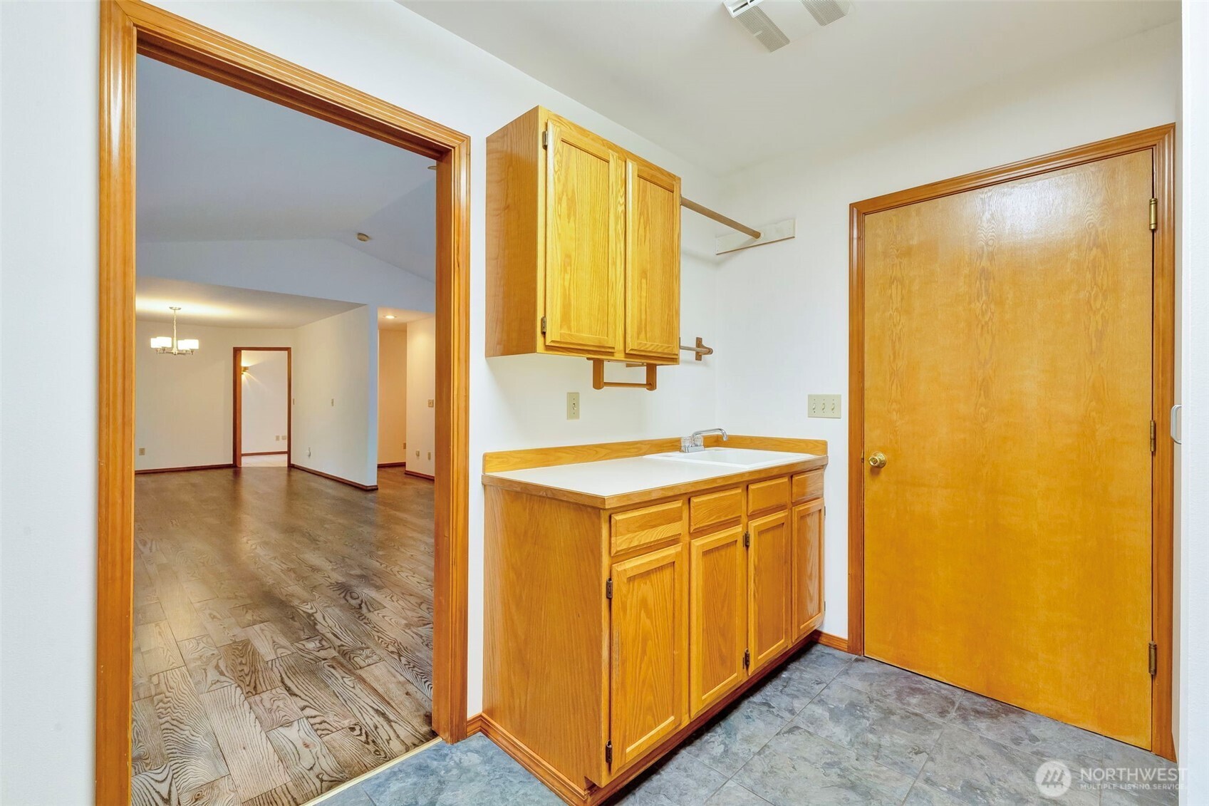 3830 Mari Lane Southeast Olympia, WA 98513 - Photo 23 of 32 a view of a hallway with natural light