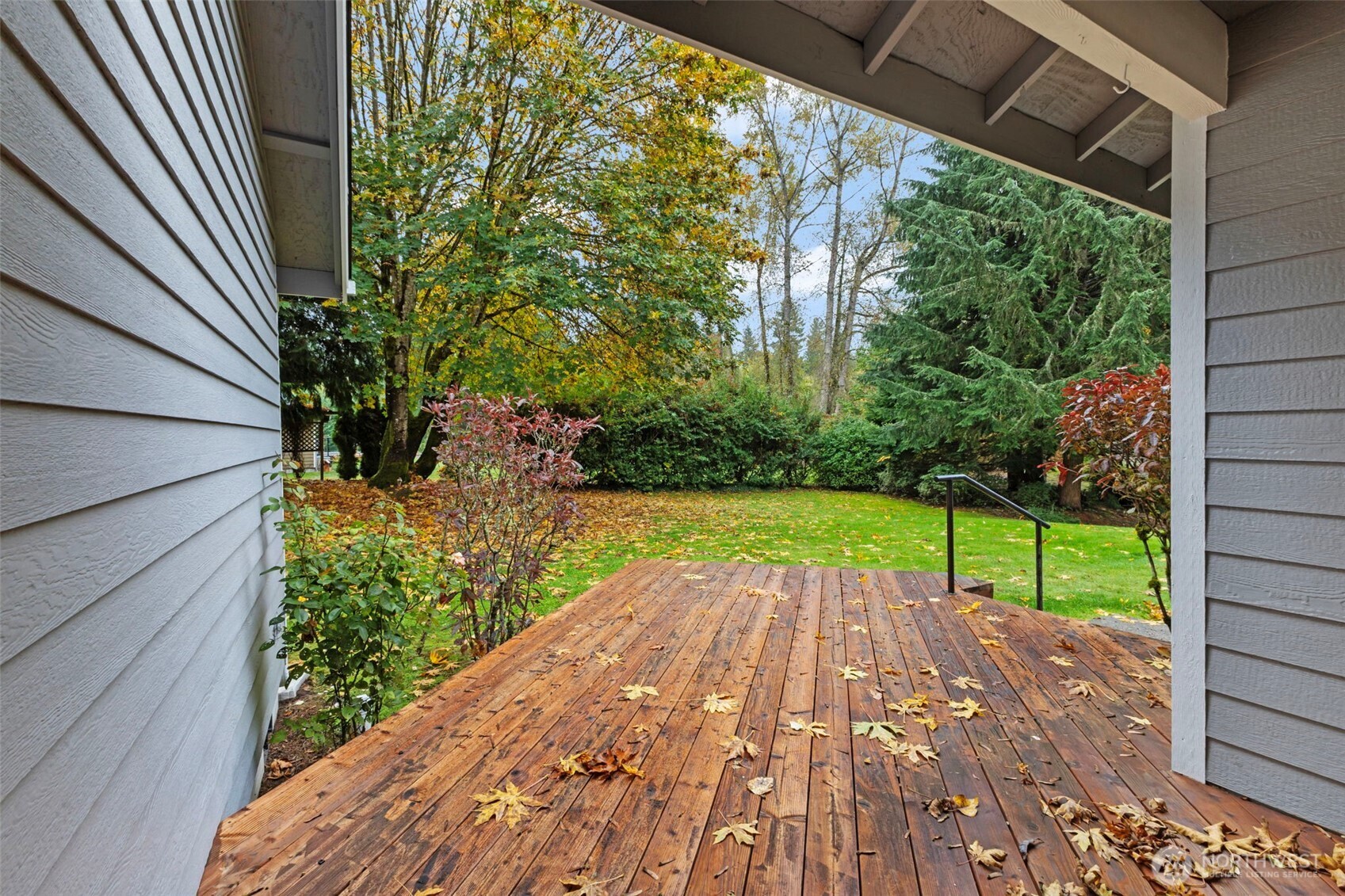 3830 Mari Lane Southeast Olympia, WA 98513 - Photo 30 of 32 a view of backyard with plants and garden