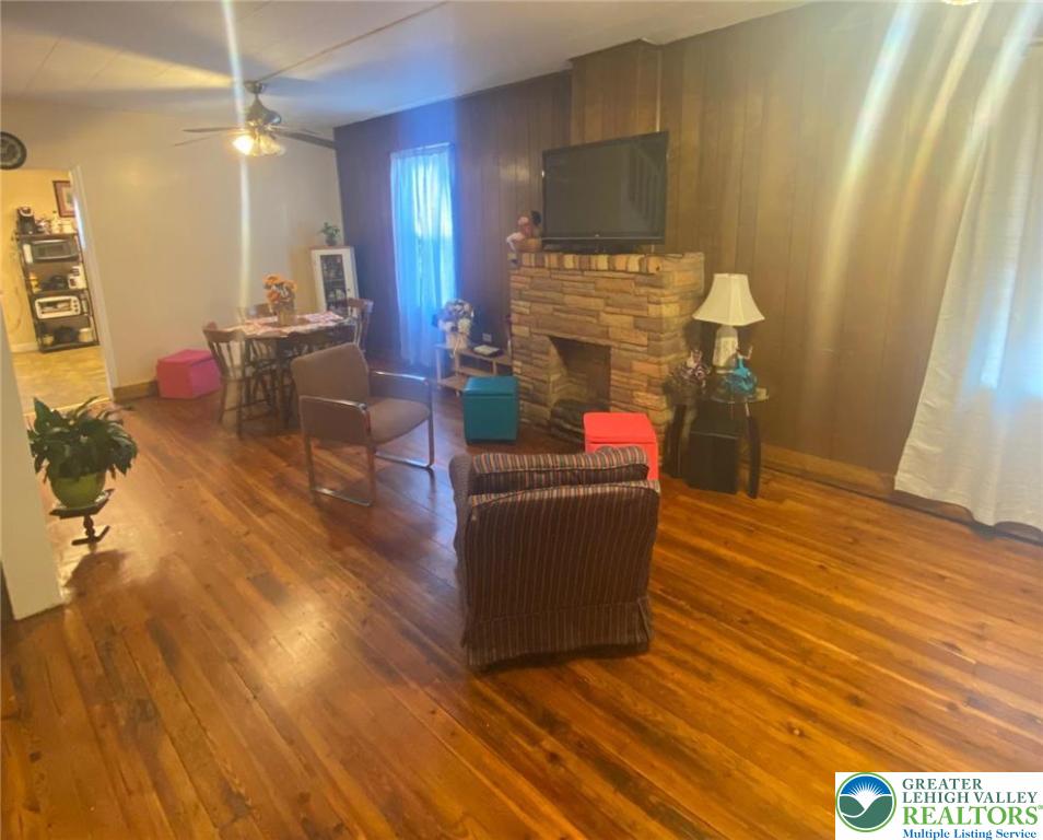 339 East Howe Street Allentown, PA 18109 - Photo 5 of 20 a living room with furniture and a wooden floor