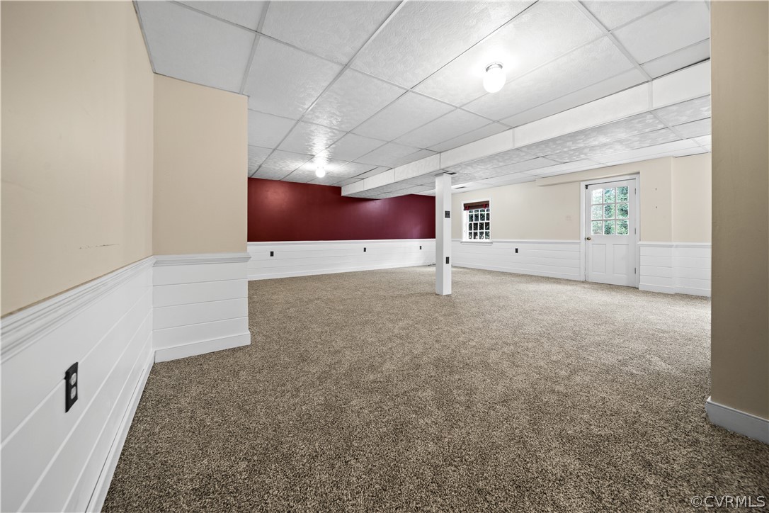 2331 Hicks Road Richmond, VA 23235 - Photo 21 of 38 Enormous walk out finished basement with new carpe