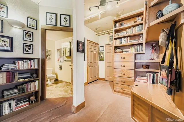 a view of walk in closet