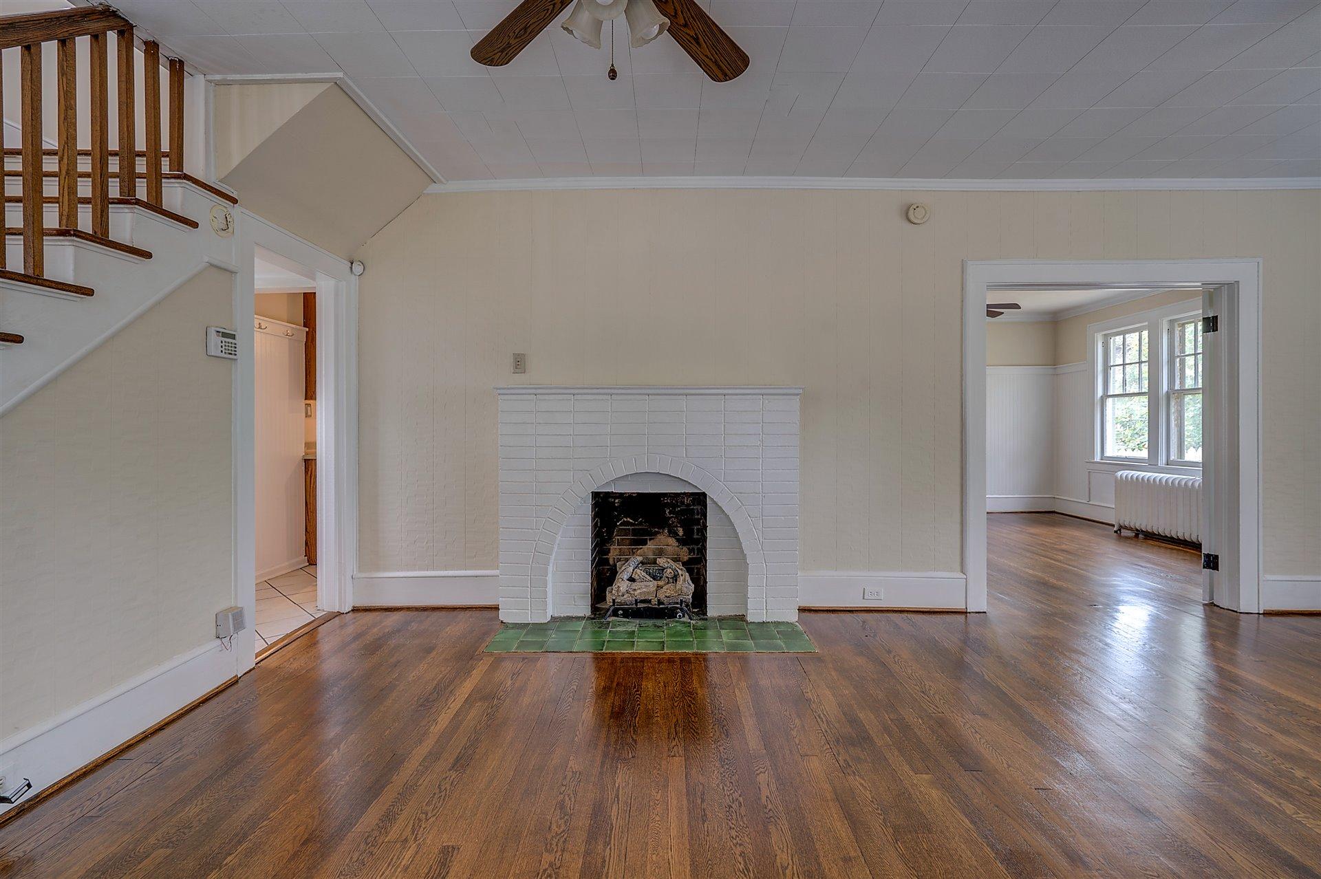 1930 Carter Road Southwest Roanoke, VA 24015 - Photo 7 of 35 fireplace w/original craftsman tile