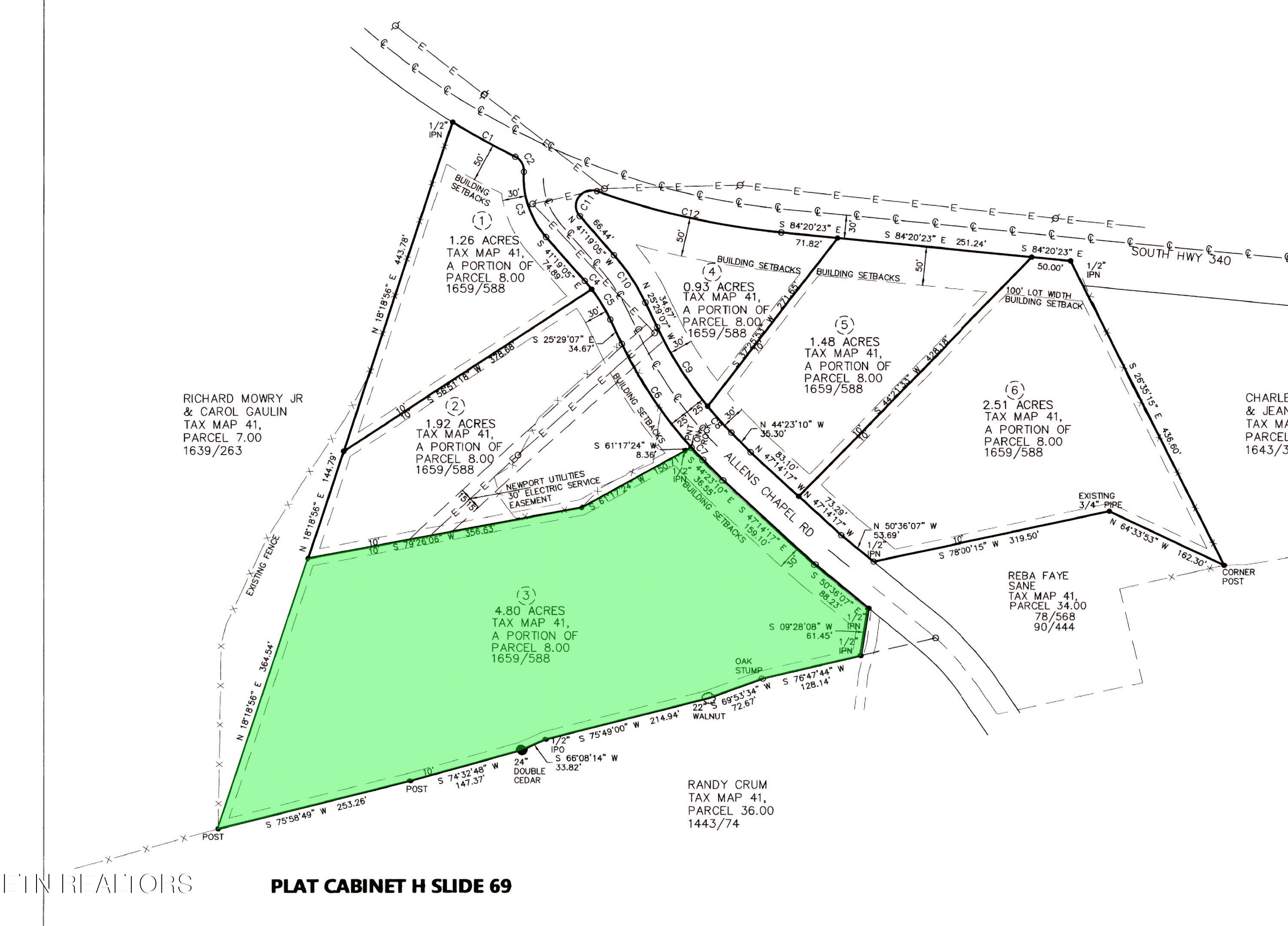 2460 Allen Chapel Road Parrottsville, TN 37843 - Photo 2 of 4 Allen Shapel cropped green