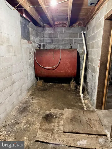 a view of parking garage with cars