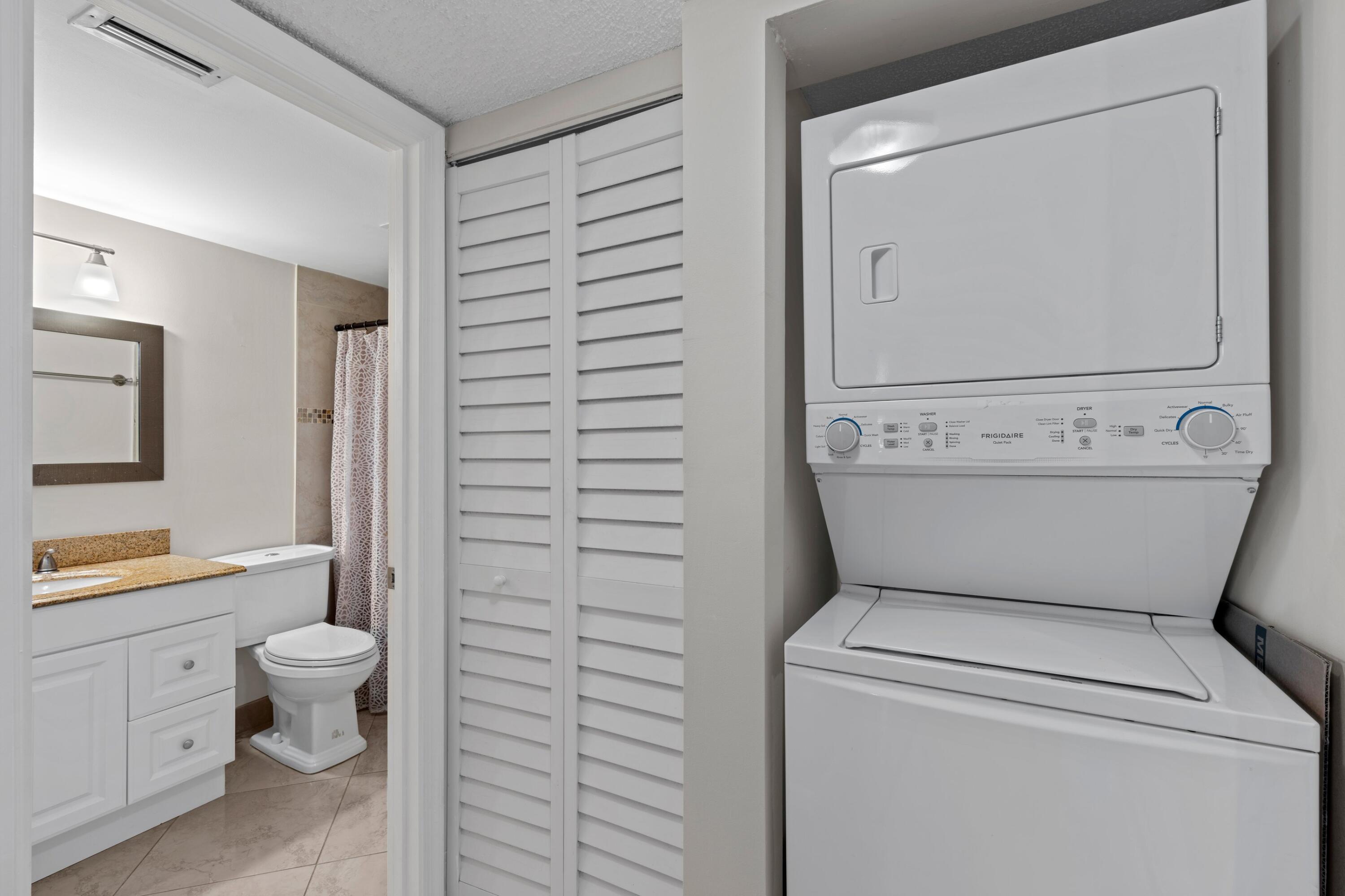 2600 Greenwood Terrace, Unit 210 Boca Raton, FL 33431 - Photo 12 of 30 Laundry in Unit