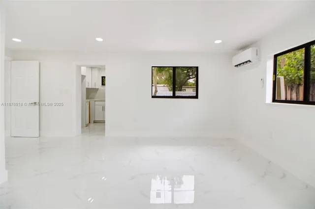 a view of empty room