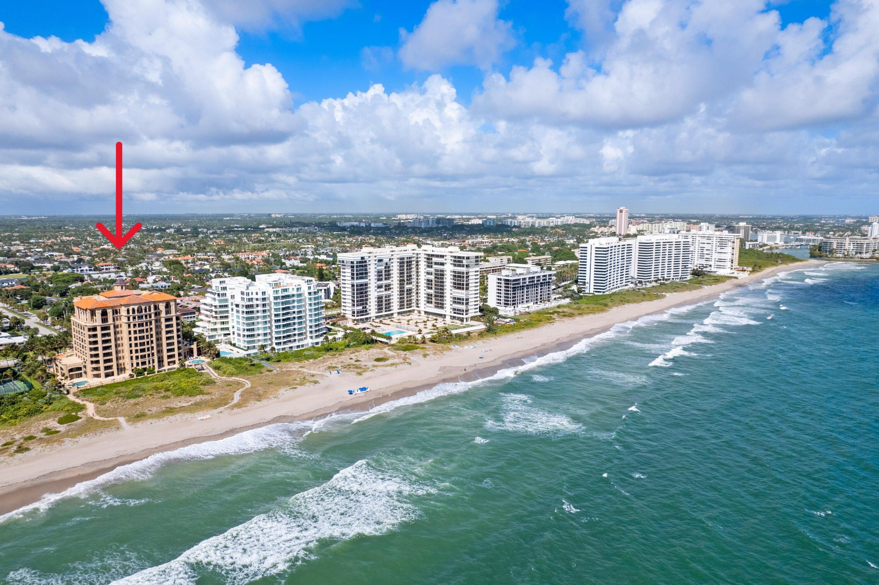 2500 South Ocean Boulevard, Unit 602 Boca Raton, FL 33432 - Photo 2 of 48 Aerial View