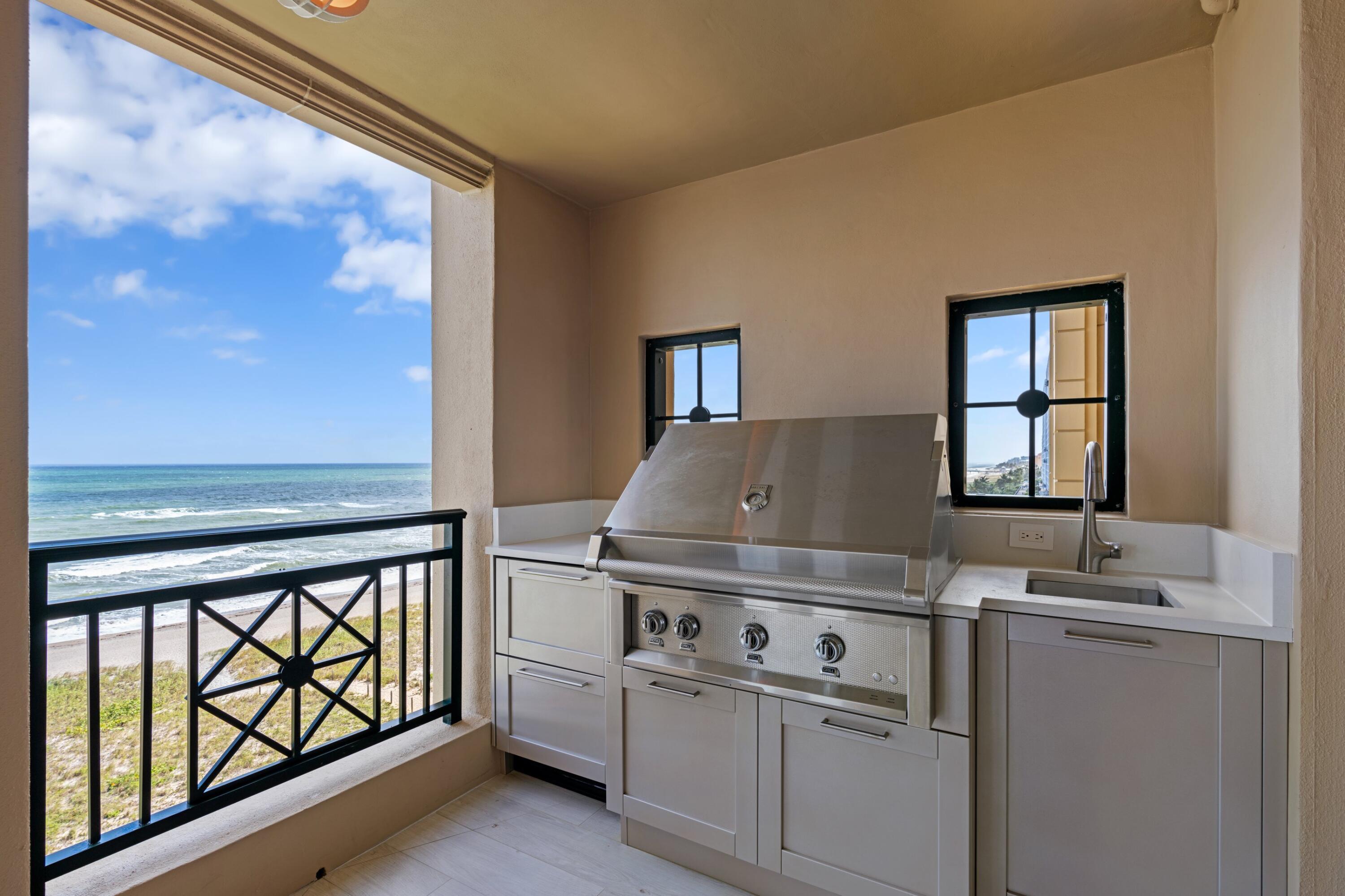 2500 South Ocean Boulevard, Unit 602 Boca Raton, FL 33432 - Photo 35 of 48 Outdoor Kitchen