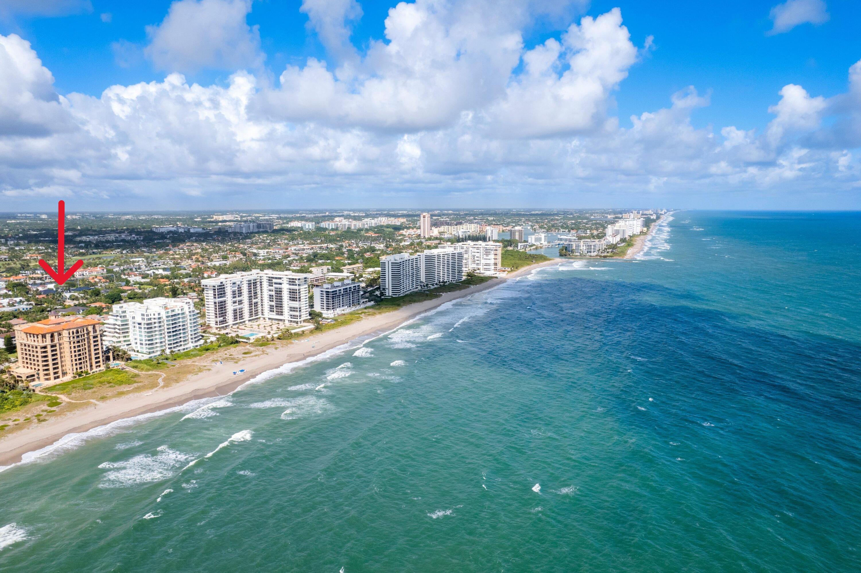 2500 South Ocean Boulevard, Unit 602 Boca Raton, FL 33432 - Photo 47 of 48 Aerial View