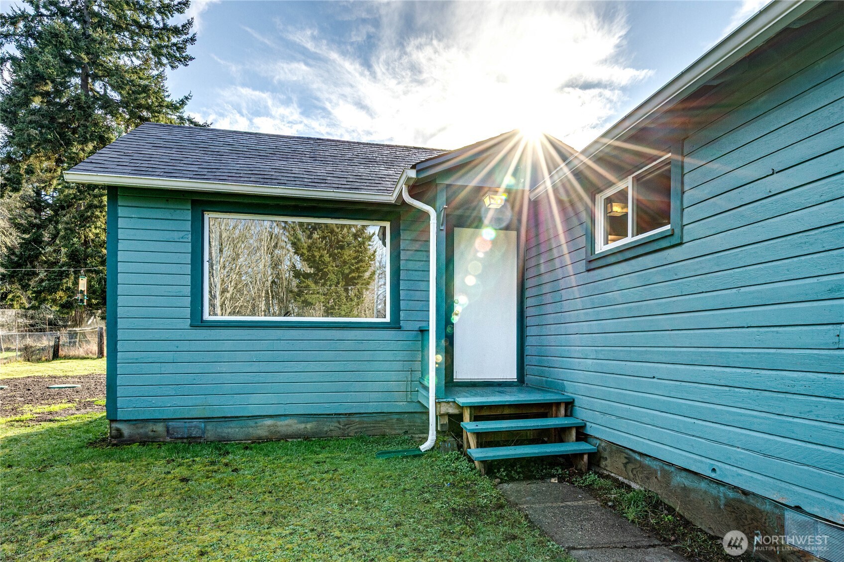 1520 Scrivner Road Port Angeles, WA 98362 - Photo 40 of 40 a view of a house with a small backyard