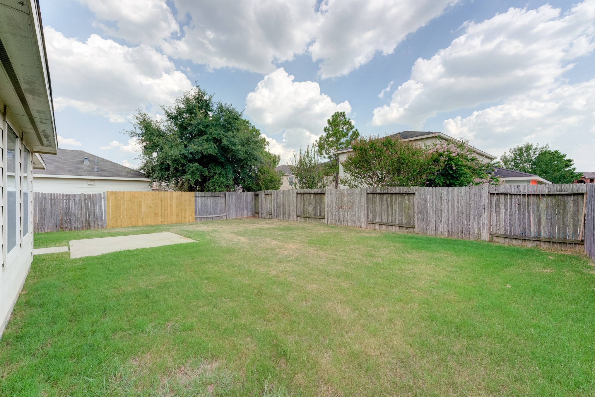 6839 Tammany Manor Lane Spring, TX 77379 - Photo 25 of 25 Backyard patio, perfect for your grill.
