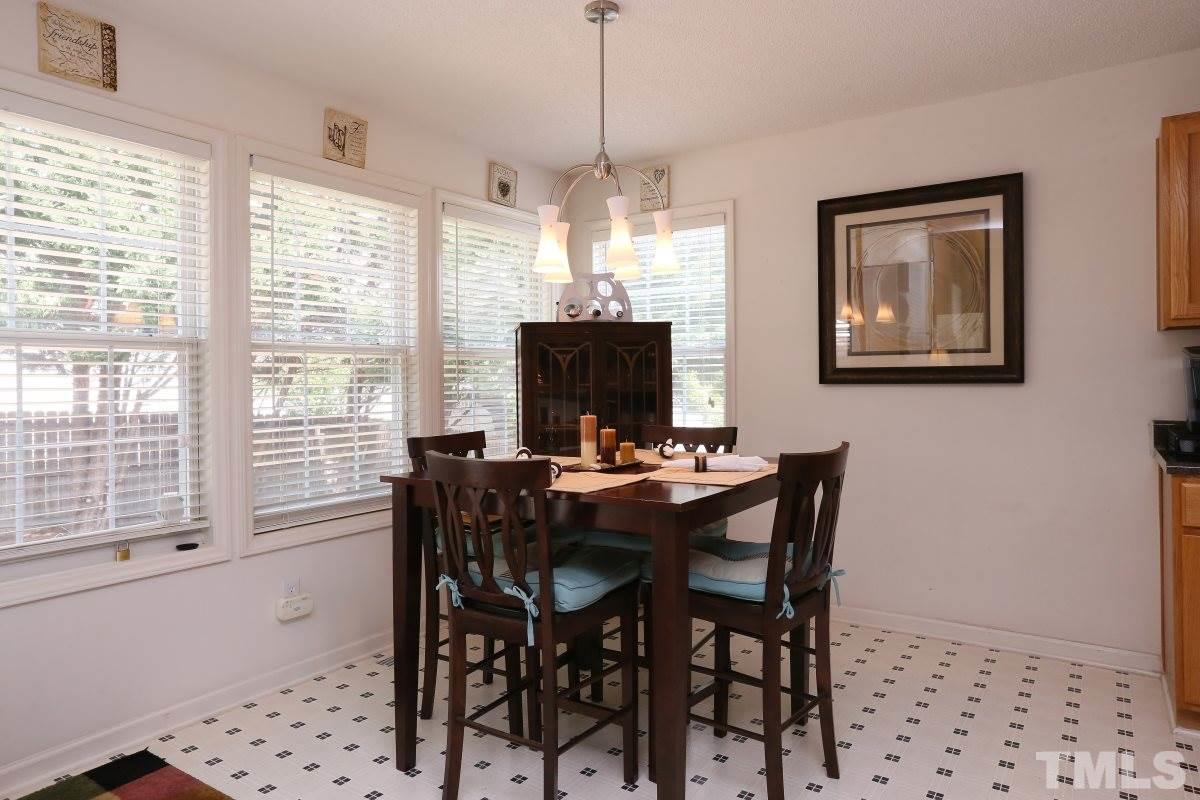 4033 Mantua Way Raleigh, NC 27604 - Photo 11 of 23 a view of a dining room with furniture window and outside view
