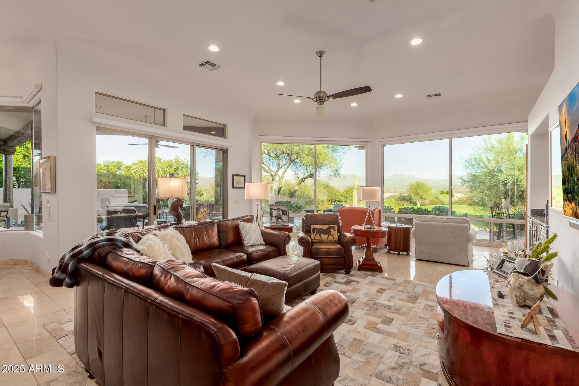 27609 Desierto Drive Rio Verde, AZ 85263 - Photo 19 of 86 GREAT ROOM OPEN TO PATIO