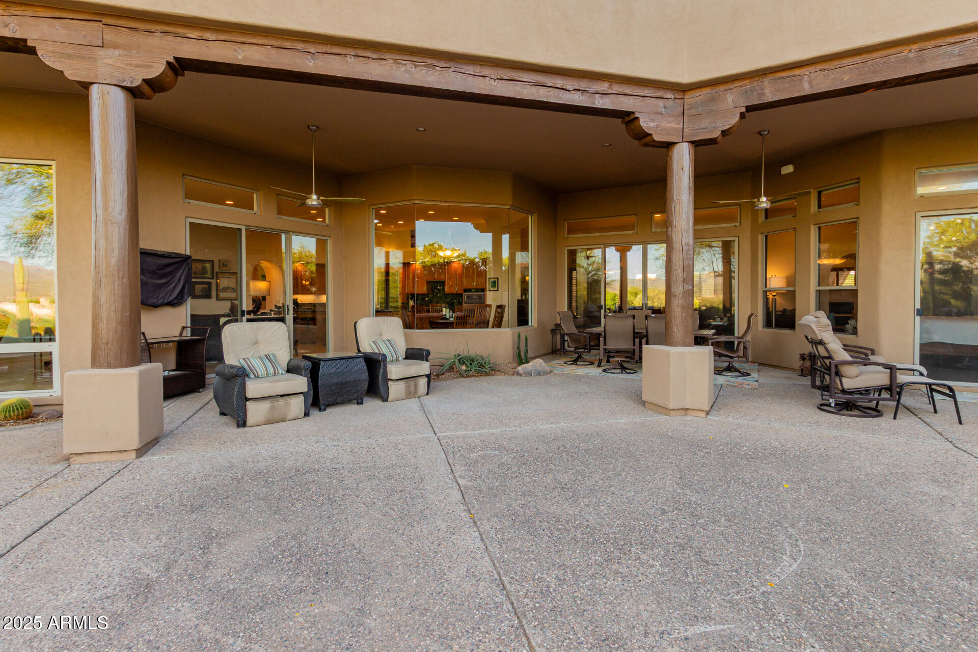 27609 Desierto Drive Rio Verde, AZ 85263 - Photo 51 of 86 a living room with furniture and a large window