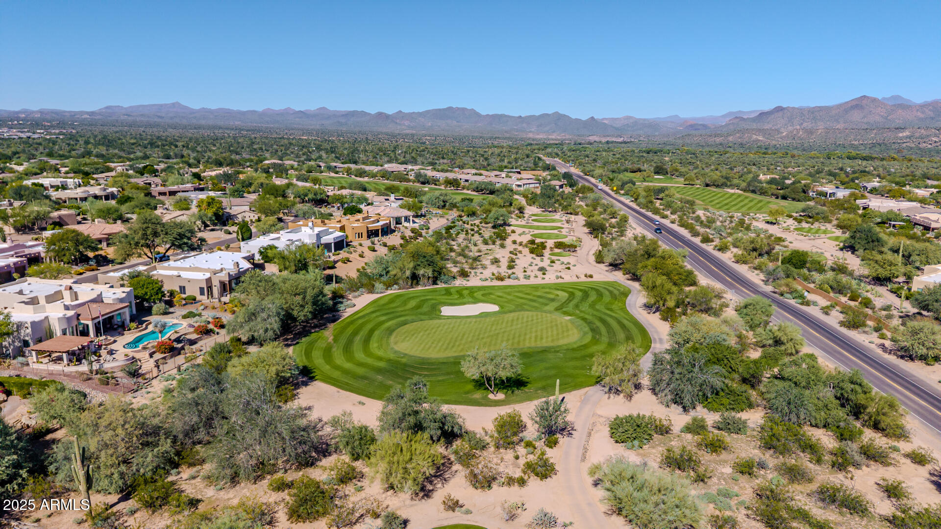 27609 Desierto Drive Rio Verde, AZ 85263 - Photo 75 of 86 a view of a city with a lake
