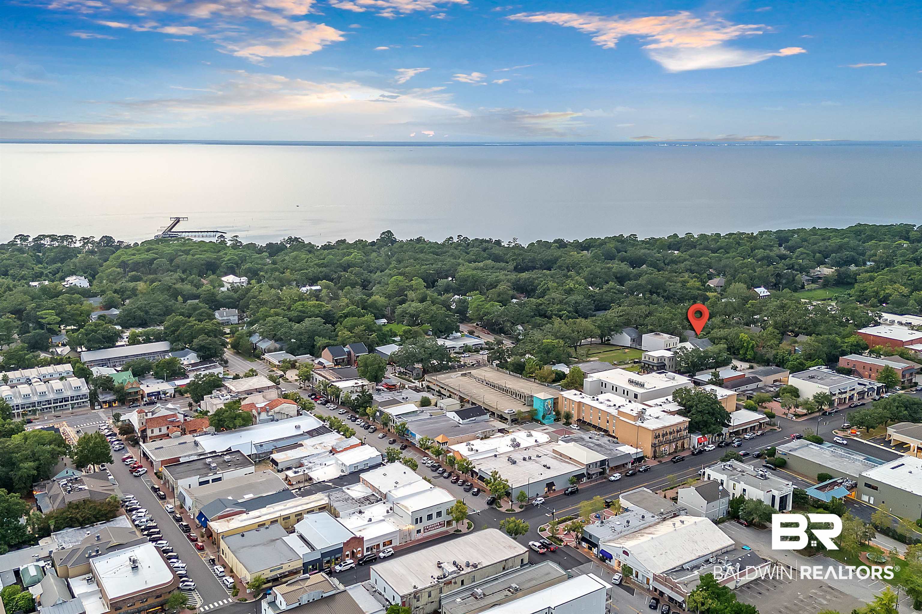 52 North Church Street, Unit C1 Fairhope, AL 36532 - Photo 67 of 72 Aerial View