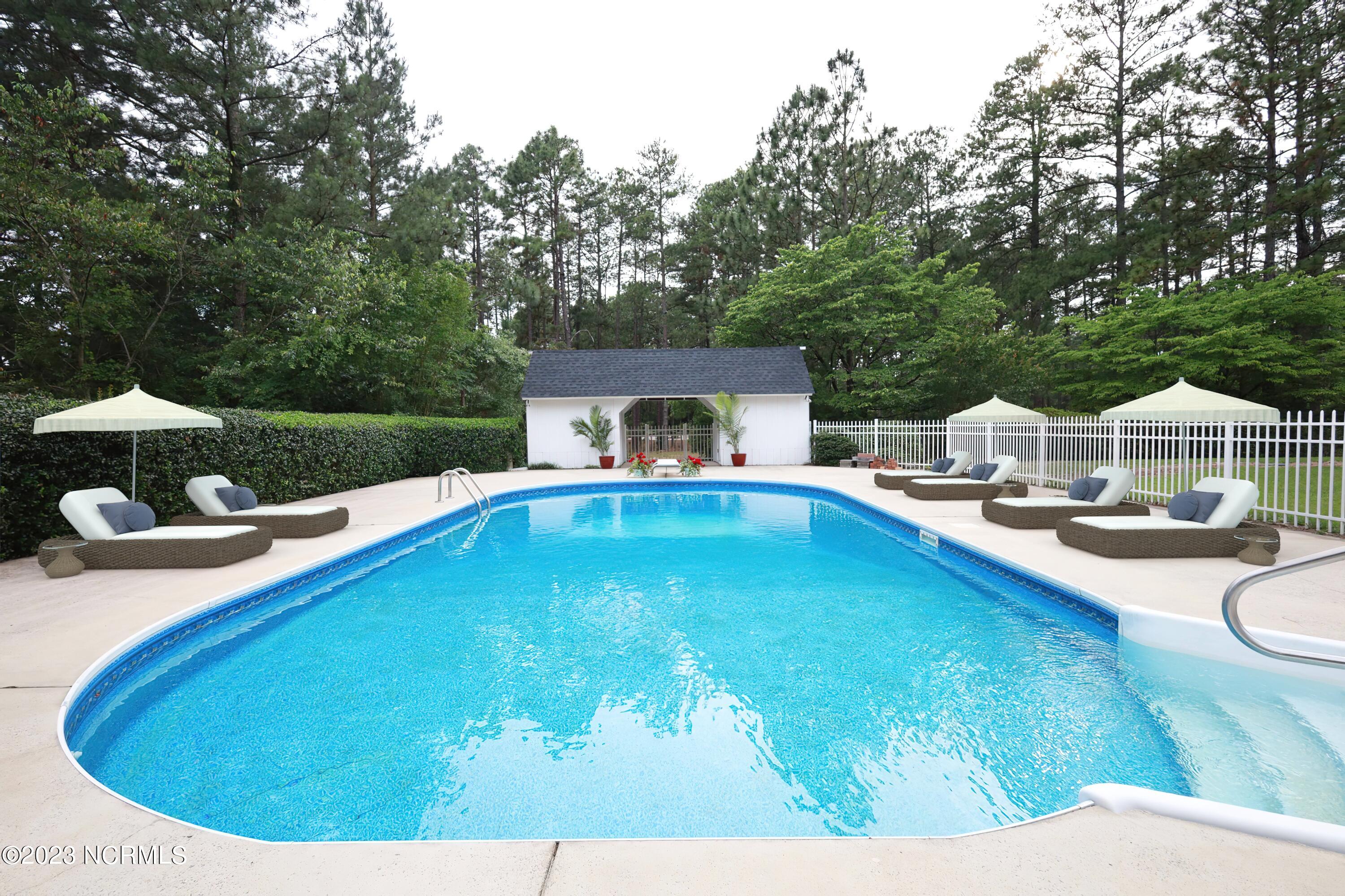 281 Foxfire Road Aberdeen, NC 28315 - Photo 41 of 45 Pool staged