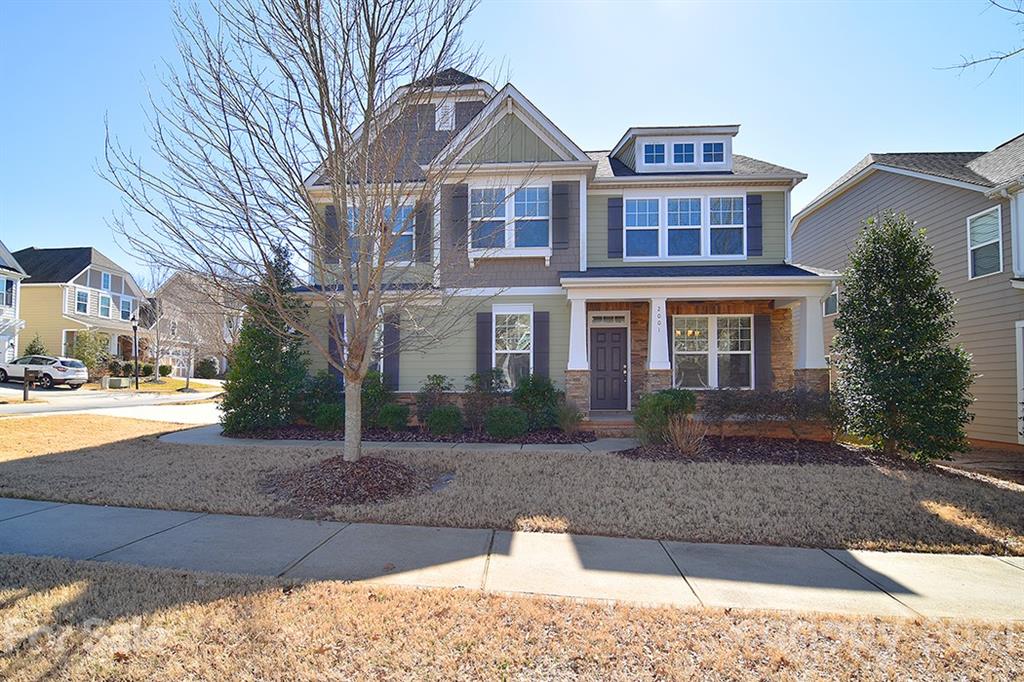 2001 Fallondale Road Waxhaw, NC 28173 - Photo 1 of 36 a front view of a house with garden