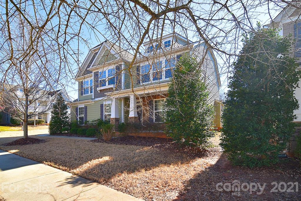 2001 Fallondale Road Waxhaw, NC 28173 - Photo 33 of 36 a front view of a house with a yard and trees