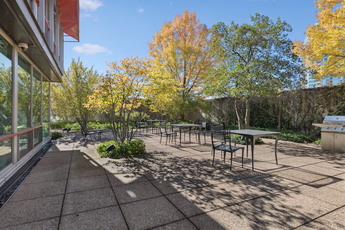 800 Elgin Road, Unit 909 Evanston, IL 60201 - Photo 12 of 15 a view of a yard with plants and trees