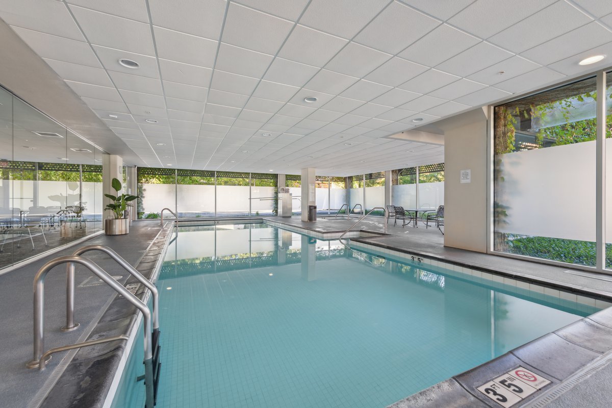 800 Elgin Road, Unit 909 Evanston, IL 60201 - Photo 14 of 15 a view of a swimming pool and outdoor space