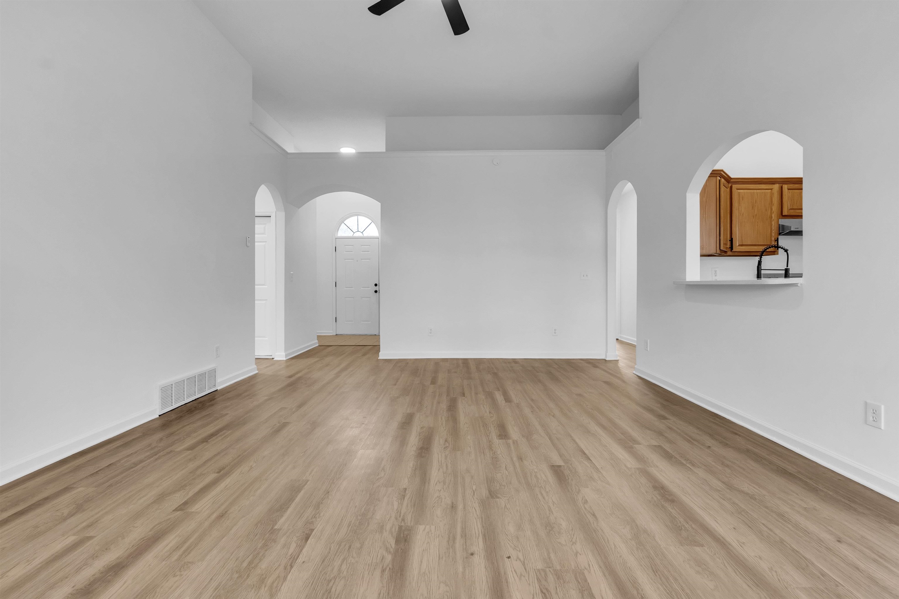 3904 August Moon Cove Memphis, TN 38135 - Photo 10 of 25 a view of empty room with wooden floor