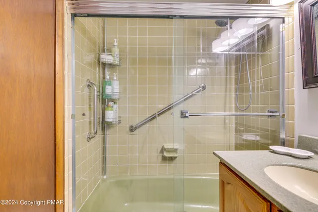 a view of an outdoor space with seating area