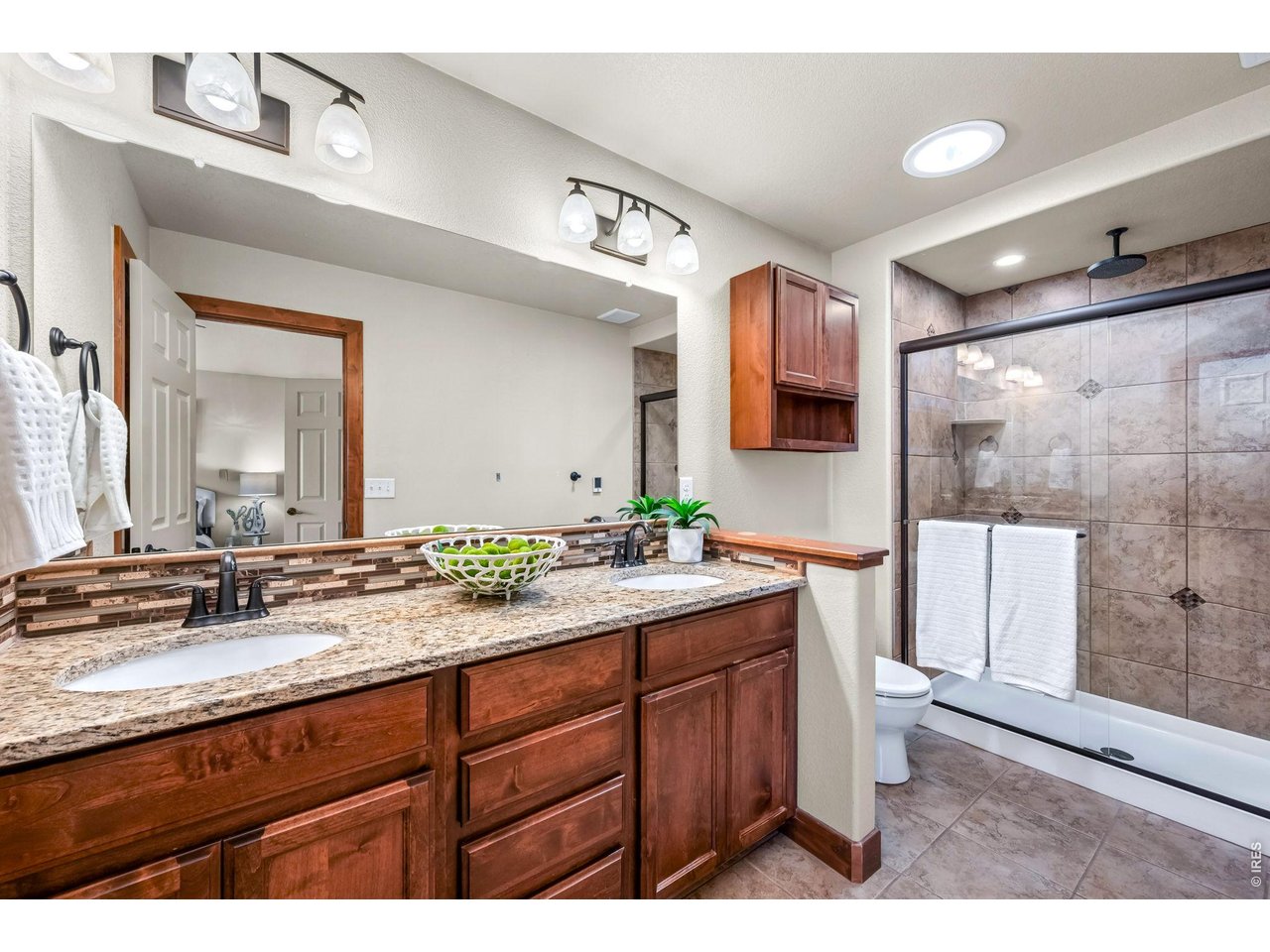 855 Mount Massive Street Berthoud, CO 80513 - Photo 14 of 25 Primary bathroom with heated floors
