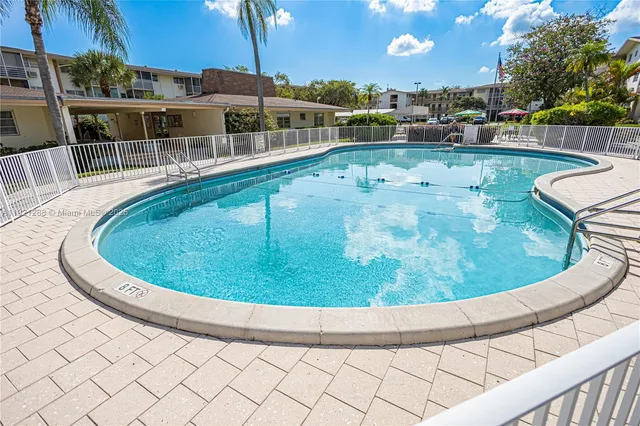 a lobby with gym equipment