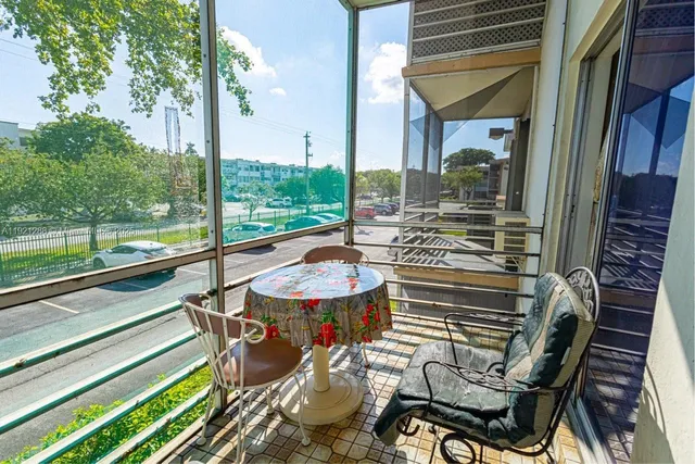 a view of hallway with livingroom